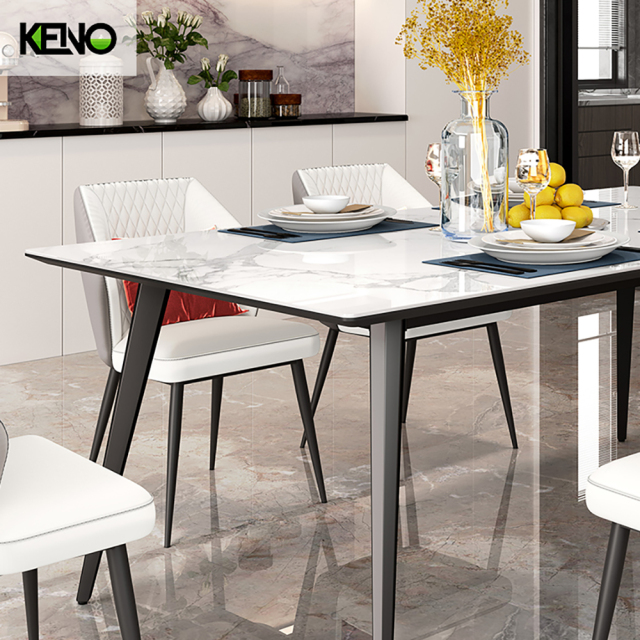 Dining Table Sintered Stone Table Chair Combination Wholesale for Hotel and Household