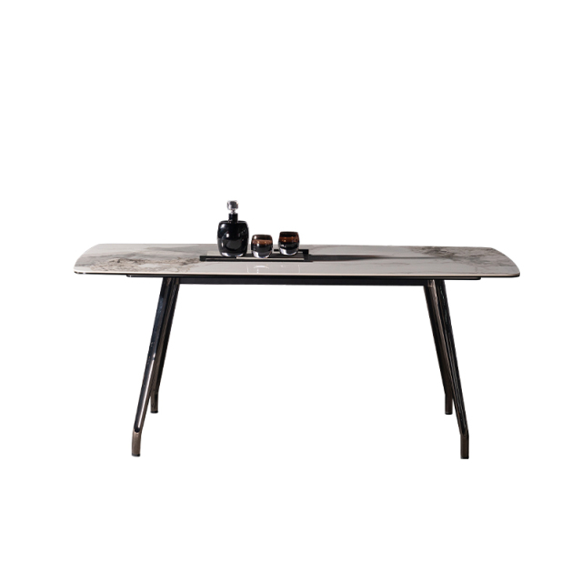 Sintered Stone Dining Table Keno Design Home Furniture for Commercial and Home Use