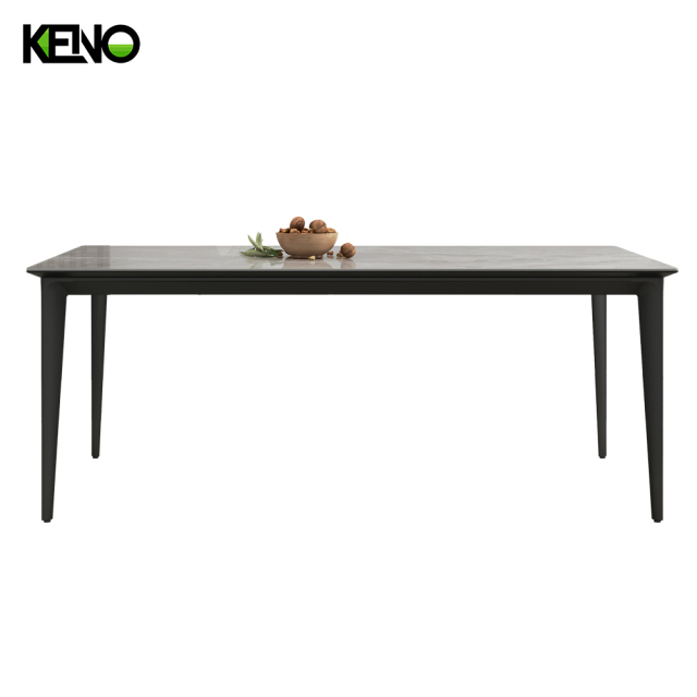 Dining Table Wholesale Sintered Stone Home Furniture with Durable Material and Stable Structure