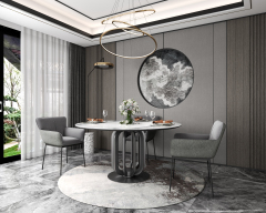 Dining Table Durable Home Furniture with Customizable Finish and Color