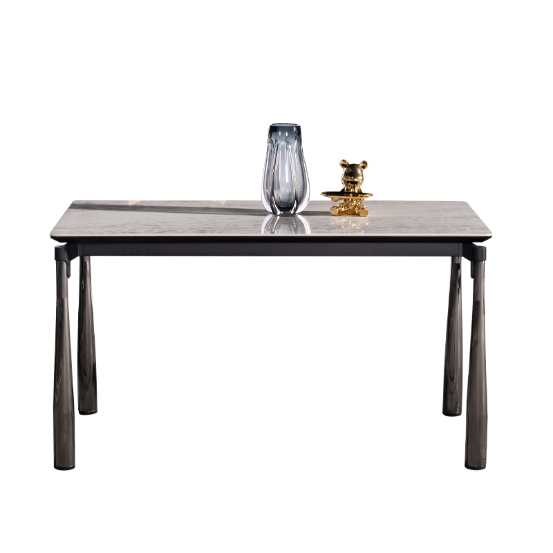 Dining Table Factory Direct Wholesale Hotel Sintered Stone Furniture with Matching Chair