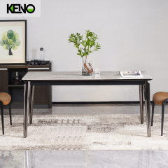 Dining Table Modern Design Hotel Furniture with Comfortable Home Chair