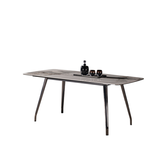 Sintered Stone Dining Table Keno Design Home Furniture for Commercial and Home Use