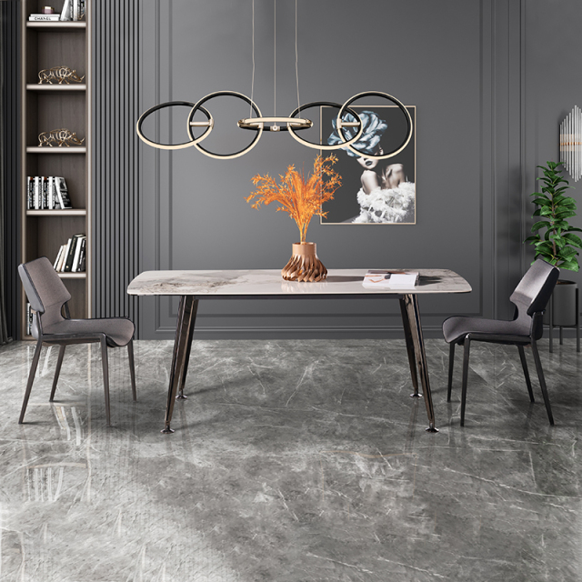 Dining Table Wholesale Sintered Stone Home Furniture Set with Comfortable Home Chair