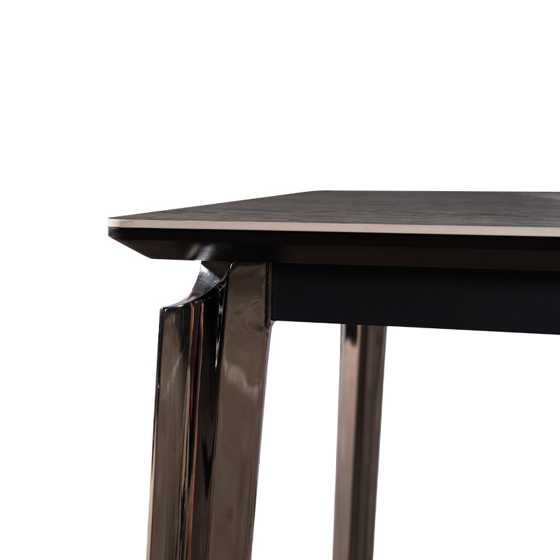 Dining Table Customized Sintered Stone Home Furniture for Villa and Commercial Space
