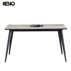 Dining Table Keno Design Hotel Sintered Ston Furniture with Factory Direct Supply