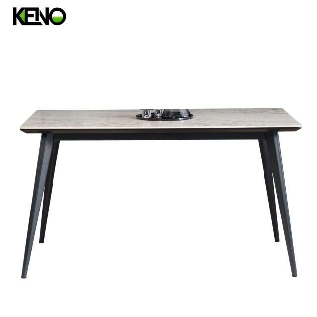Dining Table Keno Design Hotel Sintered Ston Furniture with Factory Direct Supply
