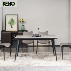 Dining Table Keno Design Hotel Sintered Ston Furniture with Factory Direct Supply