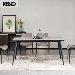 Dining Table Keno Design Hotel Sintered Ston Furniture with Factory Direct Supply