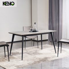 Dining Table Keno Design Hotel Sintered Ston Furniture with Factory Direct Supply