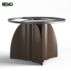 Sintered Stone Dining Table Hotel Grade Table Chair Set for Restaurant and Cafe Projects