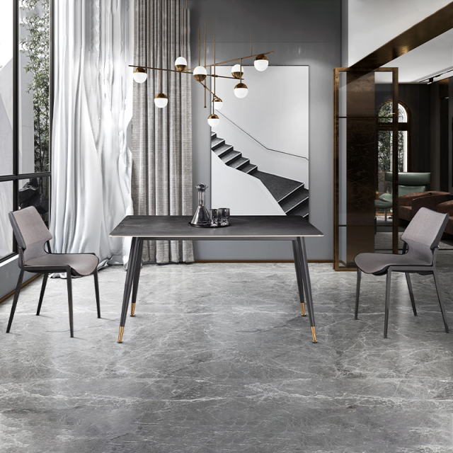 Dining Table Luxury Sintered Stone Home Furniture Suitable for Residential & Commercial Use