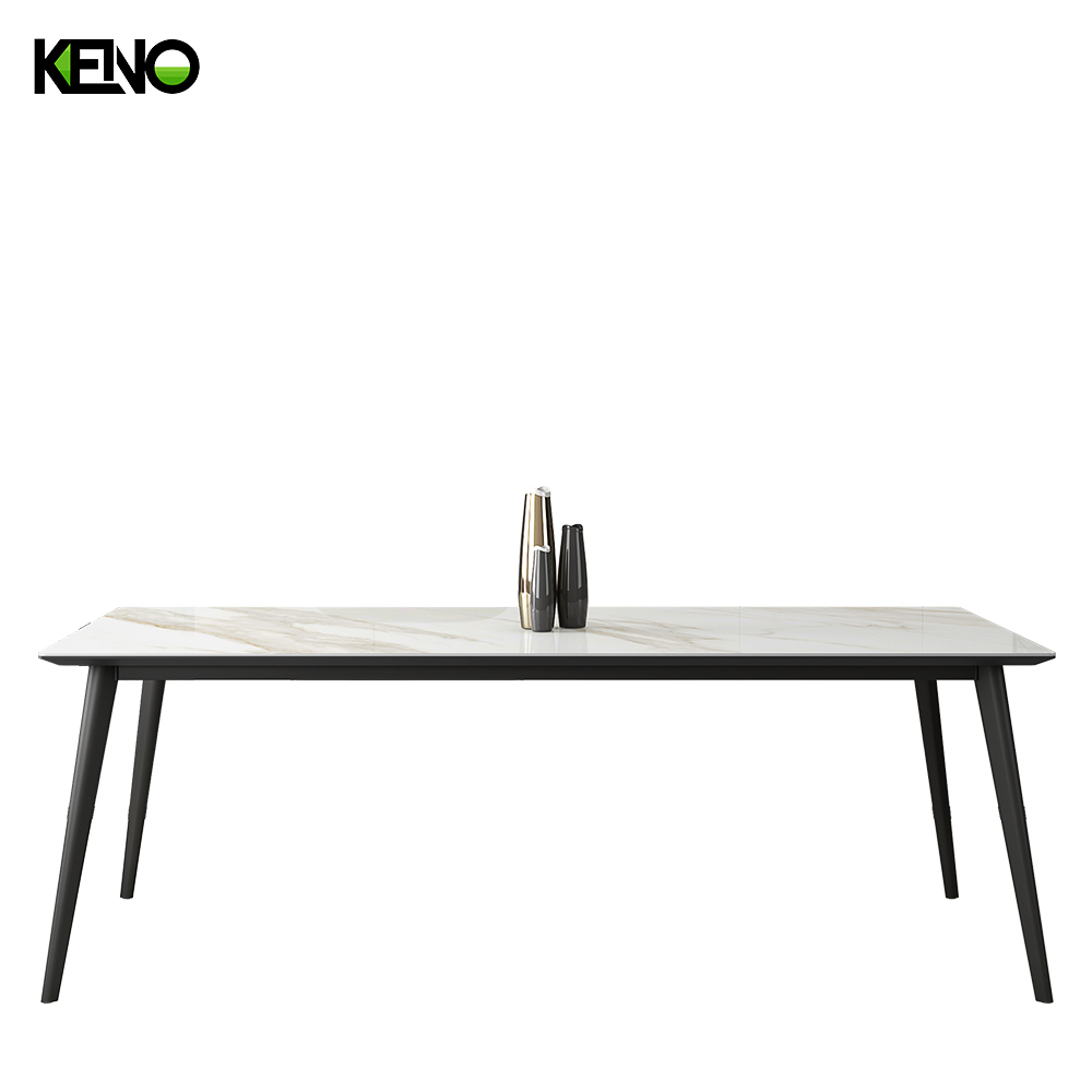 Dining Table Keno Series Modern Sintered Stone Home Furniture with Matching Table Chair