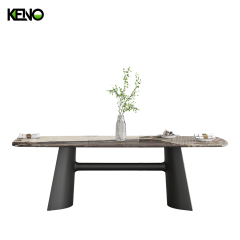 Dining Table Custom Size Marble Home Furniture for Personalized Interior Design