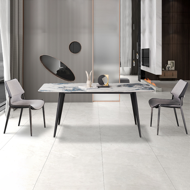 Dining Table Factory Direct Wholesale Sintered Stone Table Chair Set for Home & Hotel