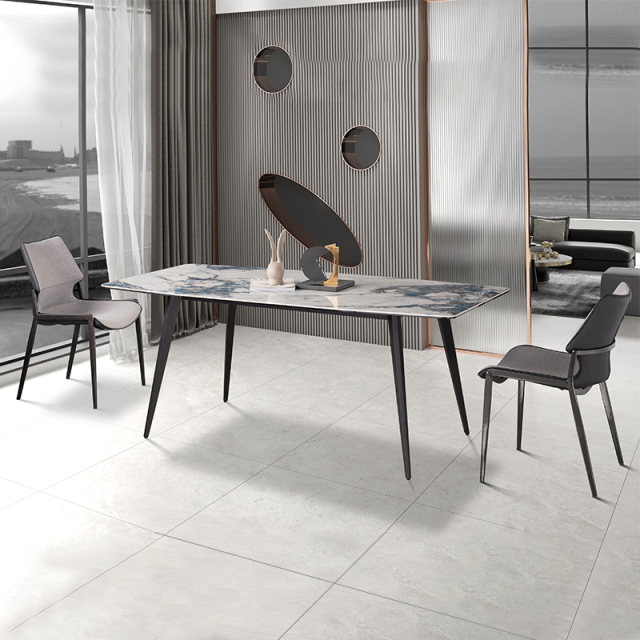 Dining Table Factory Direct Wholesale Sintered Stone Table Chair Set for Home & Hotel
