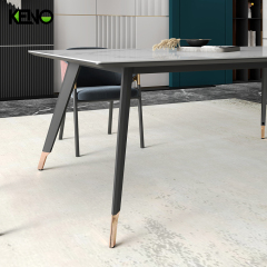 Dining Table Luxury Sintered Stone Home Furniture Suitable for Residential & Commercial Use