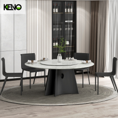 Dining Table Elegant Marble Home Furniture Suitable for Villa and Apartment