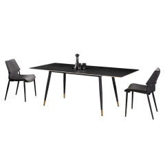 Dining Table Luxury Sintered Stone Home Furniture Suitable for Residential & Commercial Use