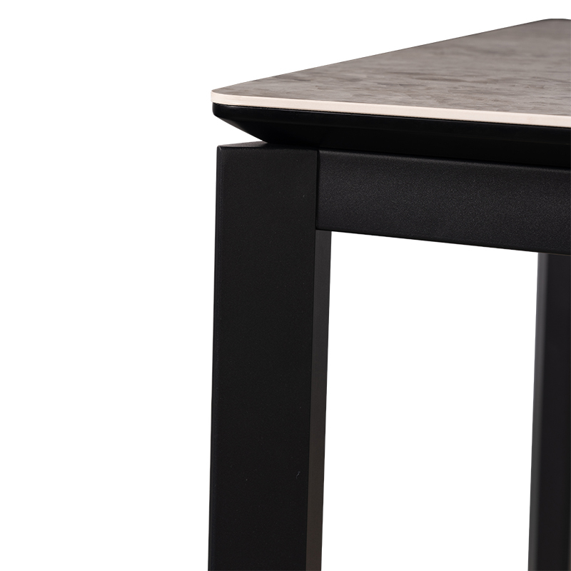 Dining Table Sintered Stone Table Chair Set Customization for Different Space Requirements