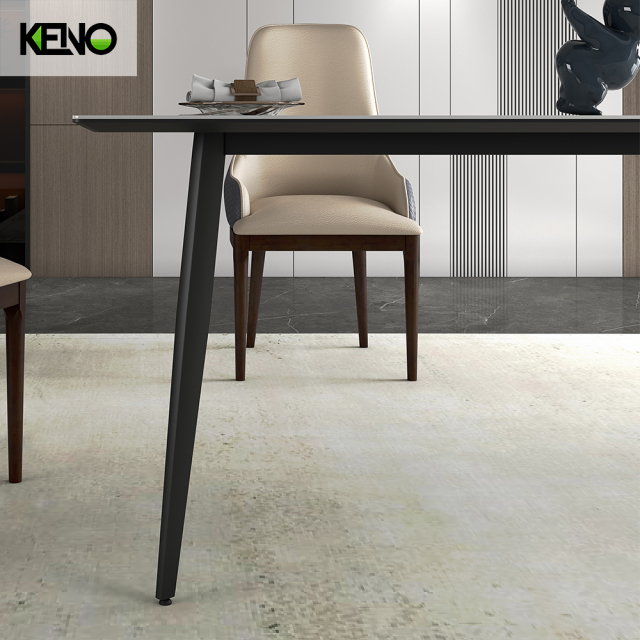 Sintered Stone Dining Table Custom Finish & Color Home Furniture from Professional Factory