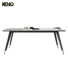 Dining Table Luxury Sintered Stone Home Furniture Suitable for Residential & Commercial Use