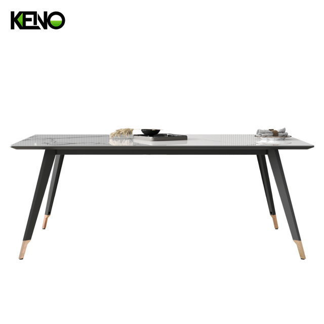 Dining Table Luxury Sintered Stone Home Furniture Suitable for Residential & Commercial Use