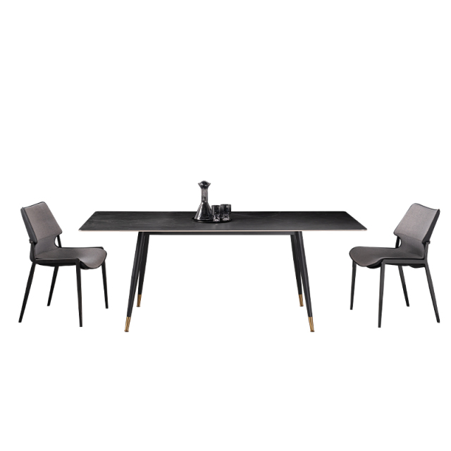 Dining Table Luxury Sintered Stone Home Furniture Suitable for Residential & Commercial Use