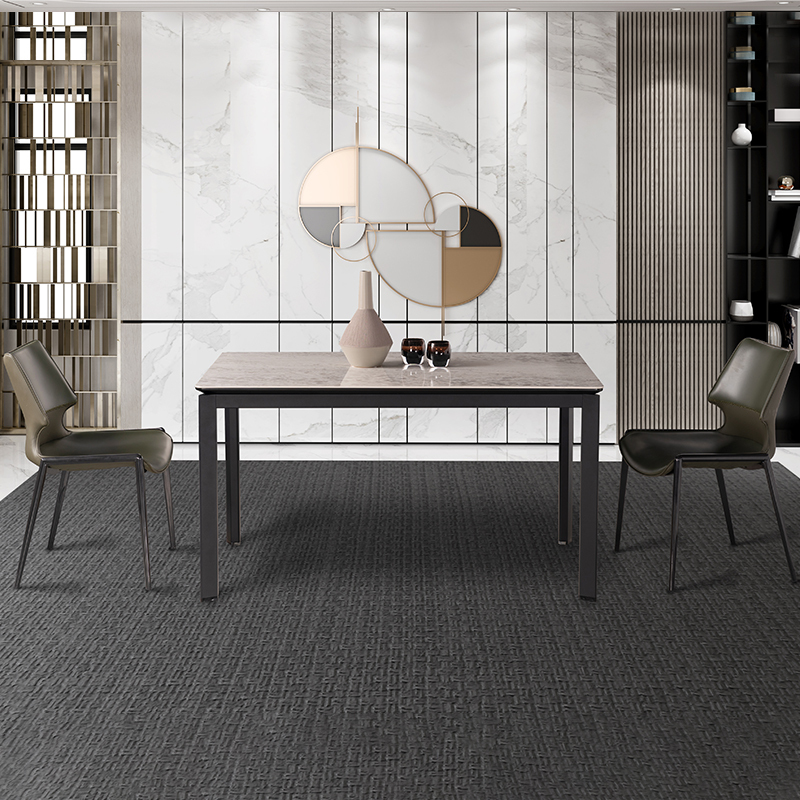 Dining Table Sintered Stone Table Chair Set Customization for Different Space Requirements