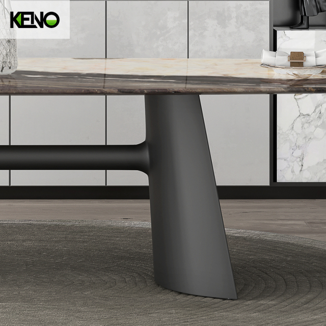 Dining Table Custom Size Marble Home Furniture for Personalized Interior Design