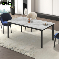 Dining Table Customized Hotel Sintered Stone Furniture for Villa & Apartment Decoration