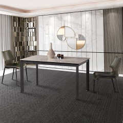 Dining Table Sintered Stone Table Chair Set Customization for Different Space Requirements