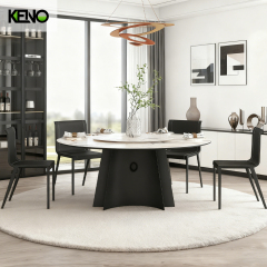 Dining Table Hotel Grade Sintered Stone Table Chair Set for Restaurant and Cafe Projects