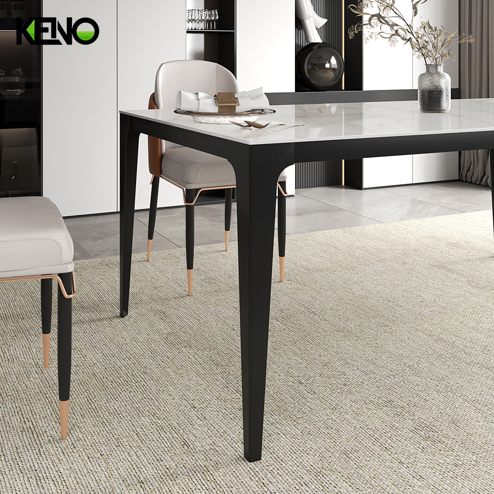 Dining Table Keno Series High-End Sintered Stone Home Furniture with Matching Chair
