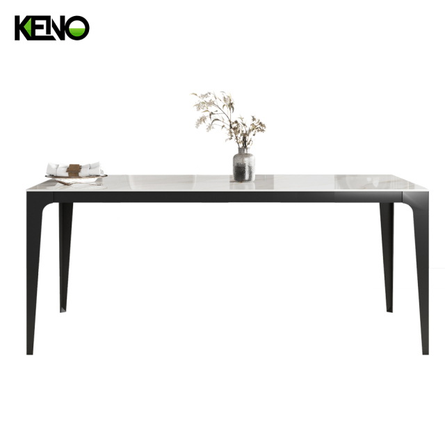 Dining Table Keno Series High-End Sintered Stone Home Furniture with Matching Chair