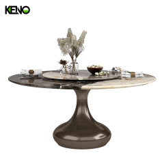 Marble Dining Table Keno Collection Luxury Furniture with Customization Service