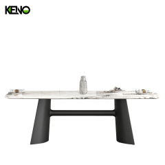 Dining Table Luxury Marble Home Furniture with Durable Material for Long Life
