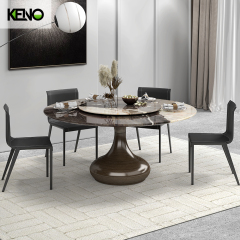 Marble Dining Table Keno Collection Luxury Furniture with Customization Service