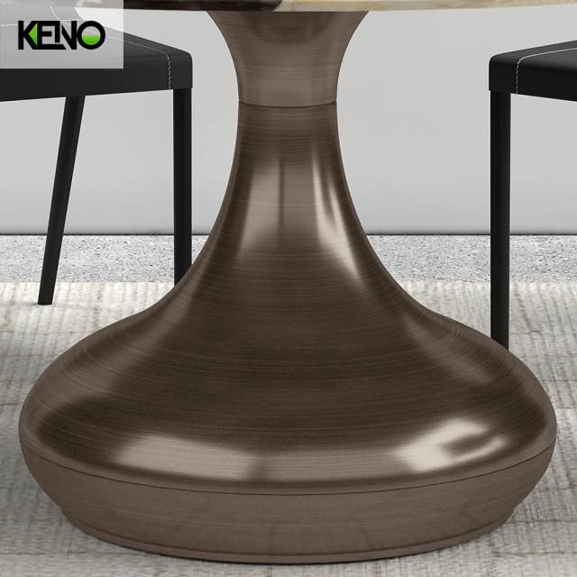Marble Dining Table Keno Collection Luxury Furniture with Customization Service