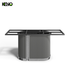 Sintered Stone Dining Table Modern Hotel Furniture with Solid Structure and Elegant Look