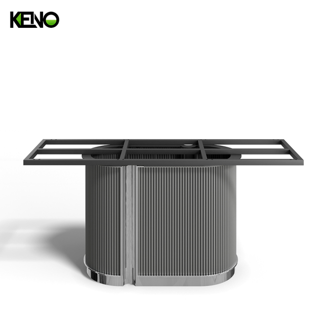 Sintered Stone Dining Table Modern Hotel Furniture with Solid Structure and Elegant Look