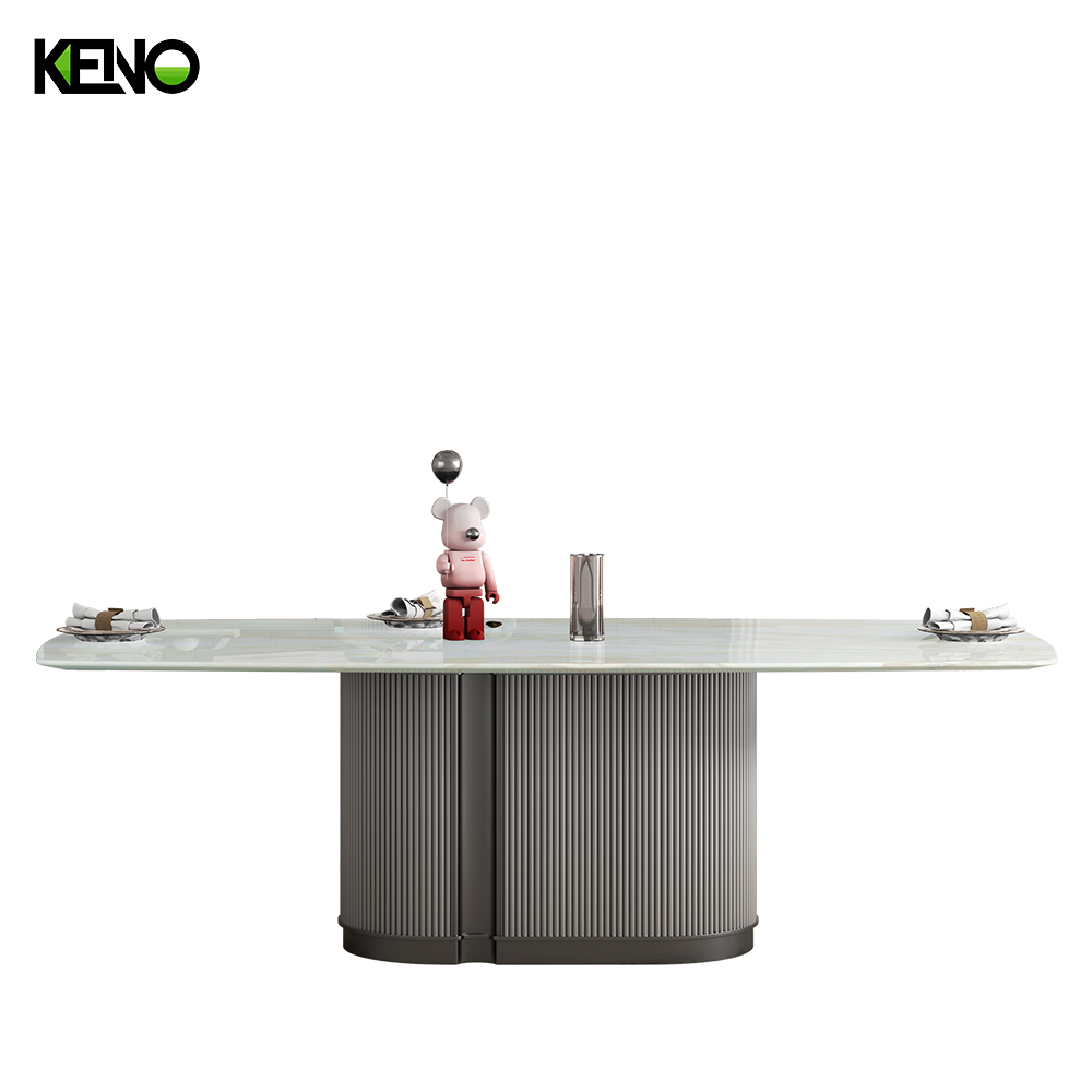 Marble Dining Table Factory Customization Hotel Furniture for Global Buyers