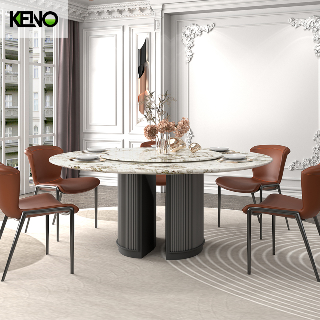 Marble Dining Table Premium Home Furniture with Custom Color and Finish Options