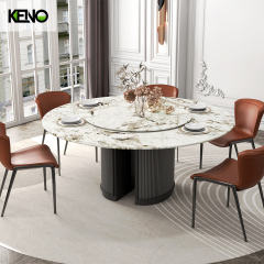 Marble Dining Table Premium Home Furniture with Custom Color and Finish Options