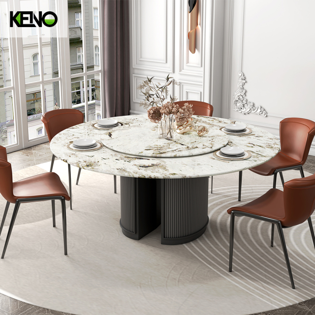 Marble Dining Table Premium Home Furniture with Custom Color and Finish Options
