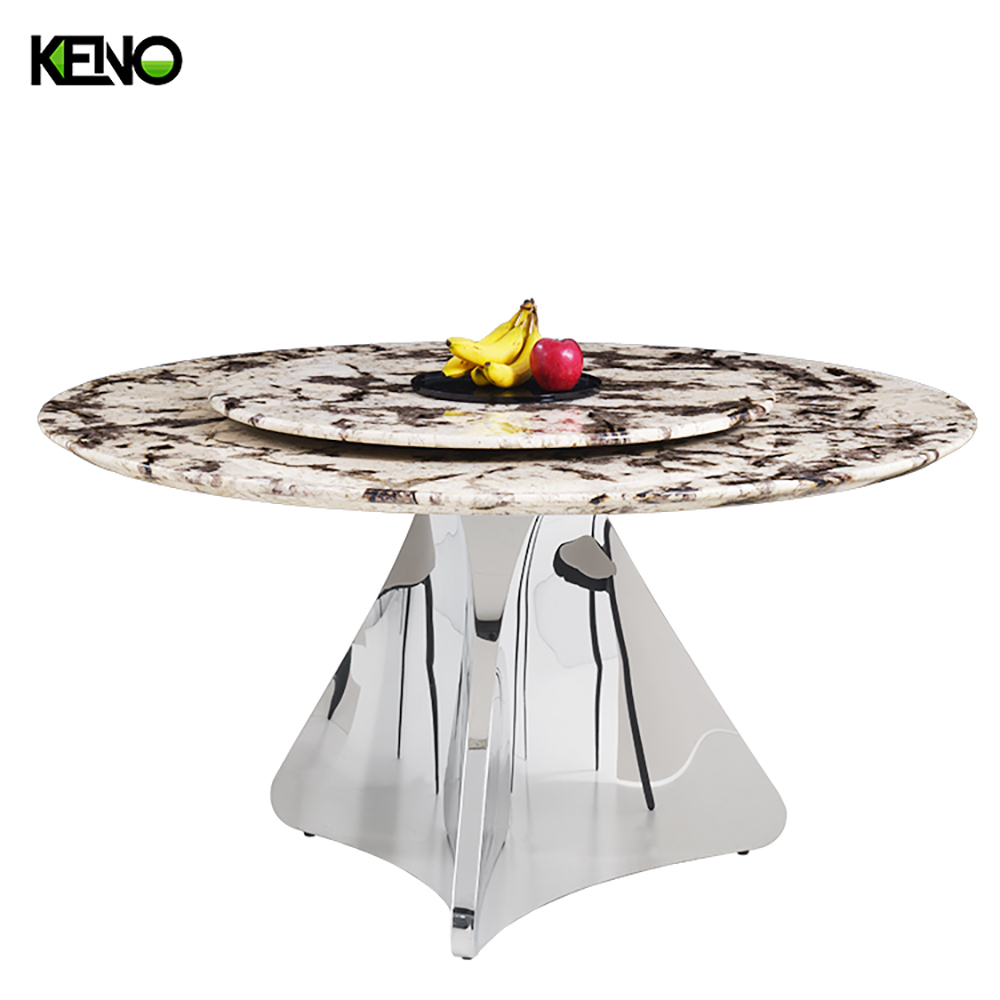 Marble Dining Table Factory Direct Wholesale Hotel Furniture for Commercial Projects