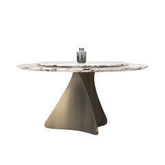 Marble Dining Table Customization Service for High-End Home and Hotel Furniture