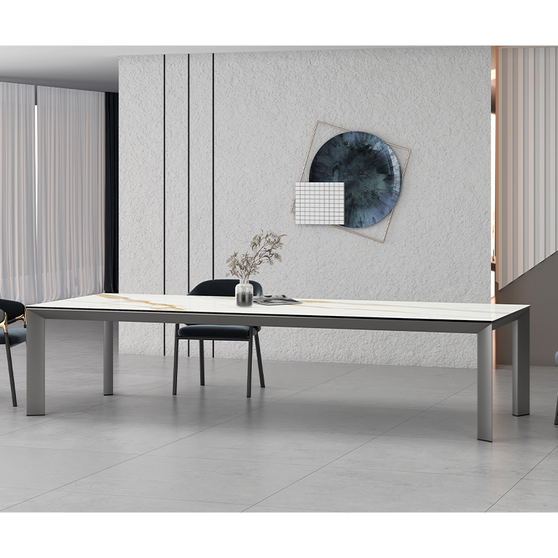 Sintered Stone Dining Table Wholesale Price Luxury Furniture Direct from Professional Factory