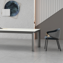 Sintered Stone Dining Table Wholesale Price Luxury Furniture Direct from Professional Factory