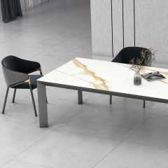 Sintered Stone Dining Table Wholesale Price Luxury Furniture Direct from Professional Factory